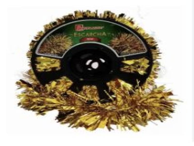 ESCARCHA DOBLE NAVIPLASTIC 100 20 MT ORO