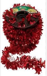 ESCARCHA DOBLE NAVIPLASTIC 100 20 MT ROJO