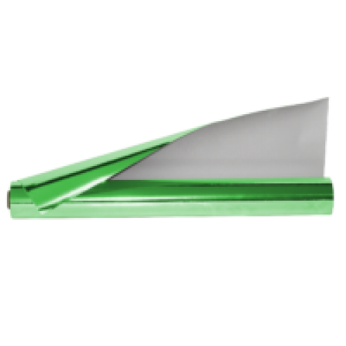 PAPEL MET. UNIFOIL VERDE ROLLO C25M. E.15