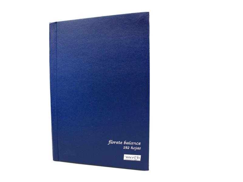 LIBRO FLORETE BALANCE AZUL INTERLIB FF.192H.E.5 C.25
