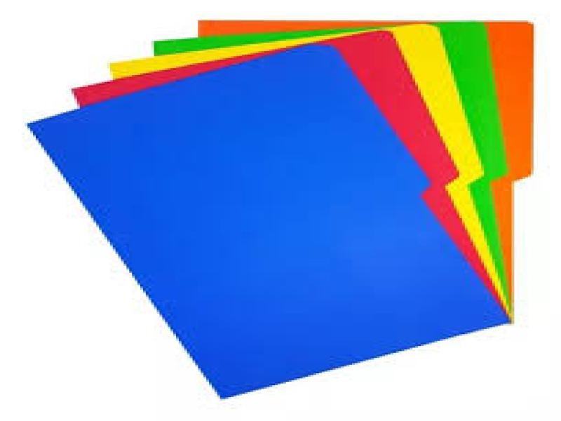 FOLDER OFI. HOTCOLORS STARFILE COL.SURT. PAQ C25 C.20