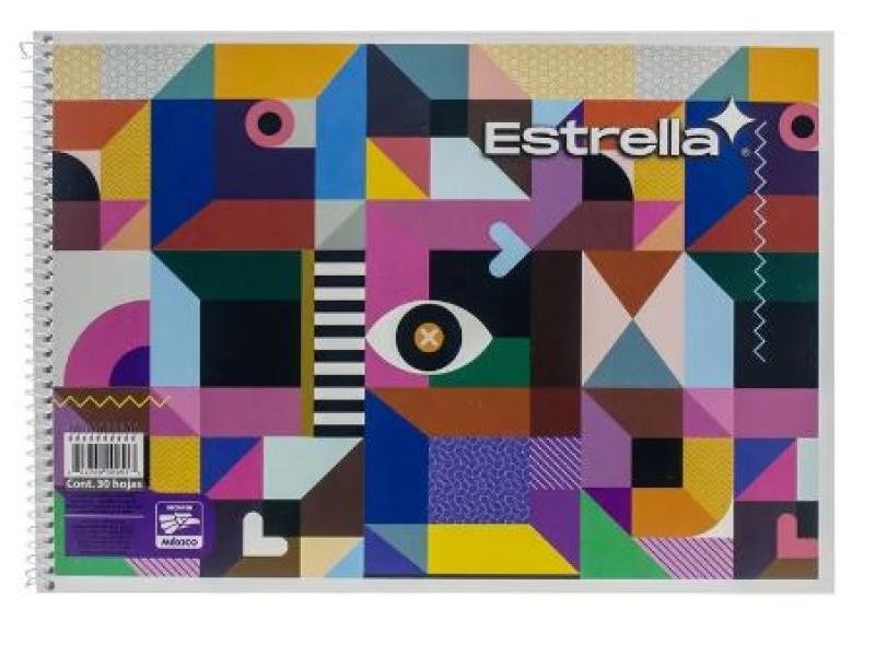 BLOCK DIBUJO CPROT.ESTRELLA 0051 30H.32X23 CM. C.36
