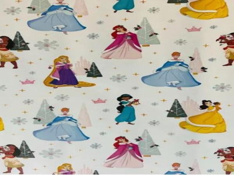 PAPEL COUCHE PRINCESAS NAV. DIPAK 50X70 CM. E.25 C.500