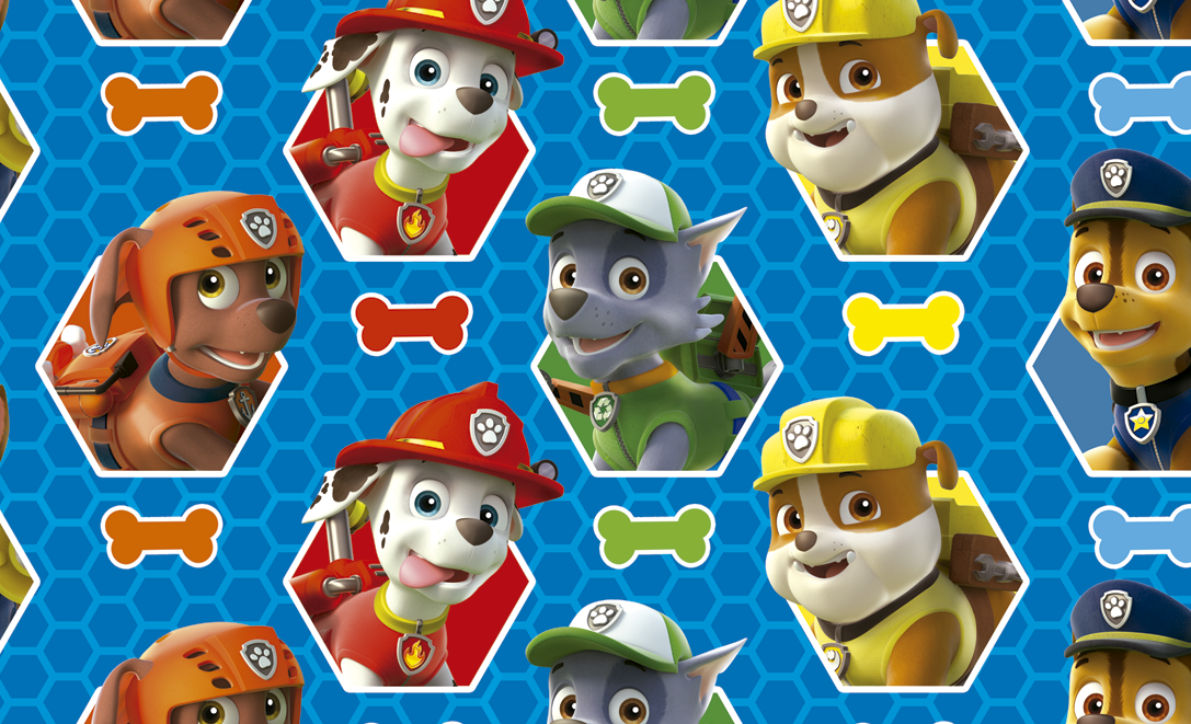 PAPEL COUCHE PAW PATROL GRANMARK 50X70 CM. E.25 C.1000