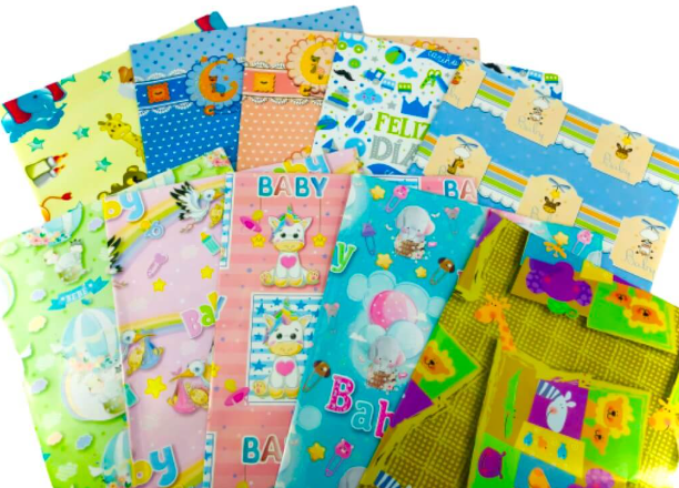 PAPEL COUCHE BEBE PADI 50X70 CM. E.25 C.500