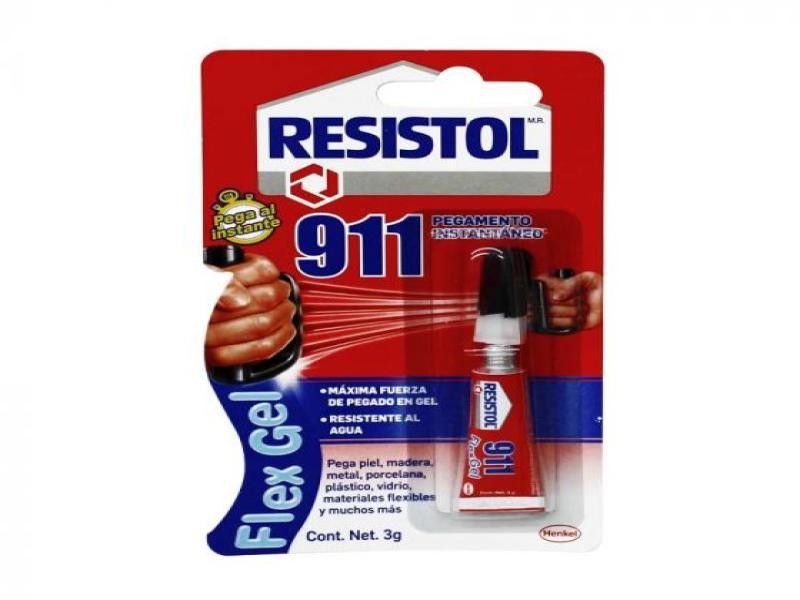 PEGAMENTO INSTANT. SUPER GEL 911 RESISTOL 3G. E.10