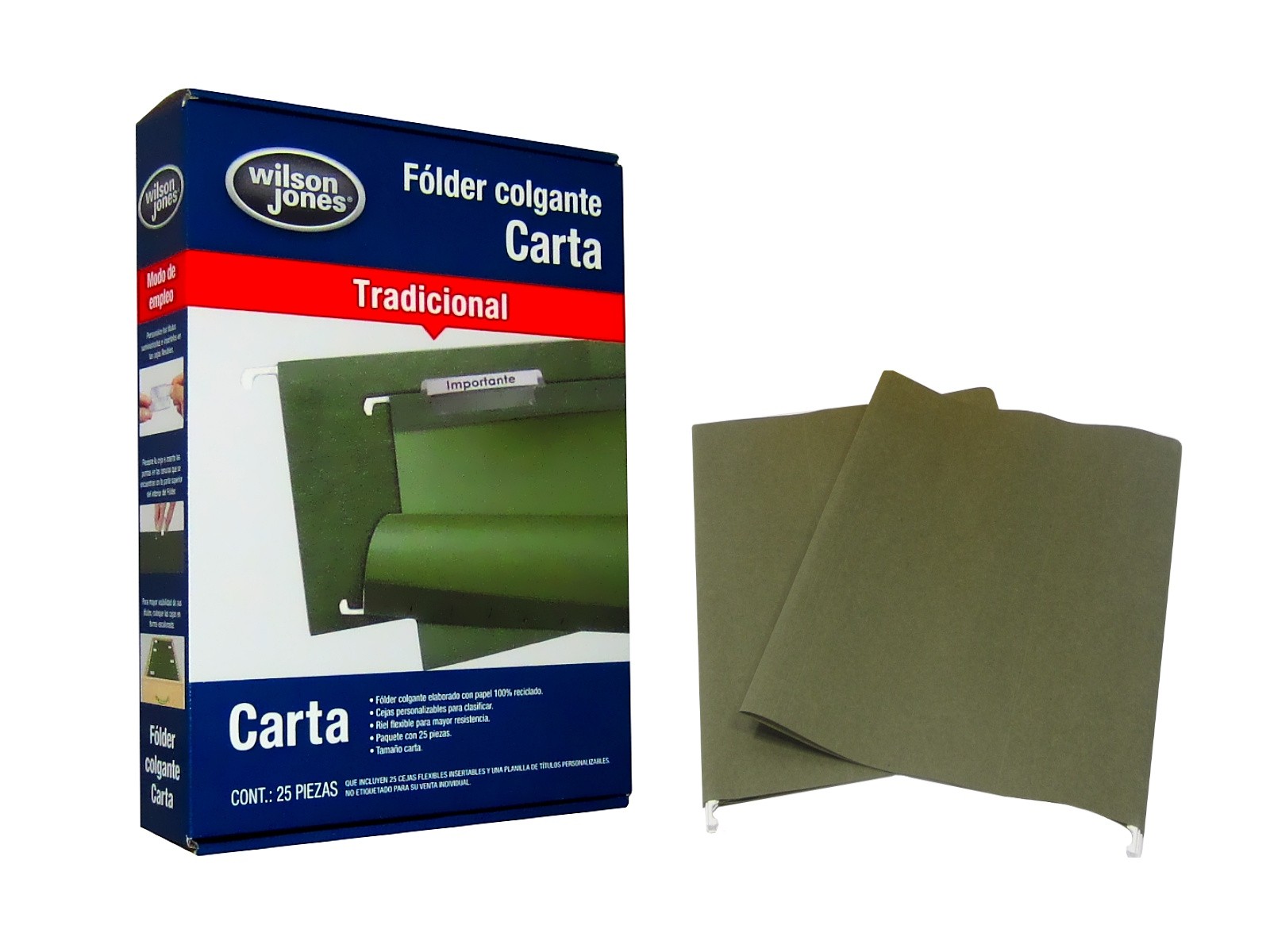 ARCHIVO COLGANTE FOLDAFLEX CTA. CJ. C25 VDE. P3636 C5