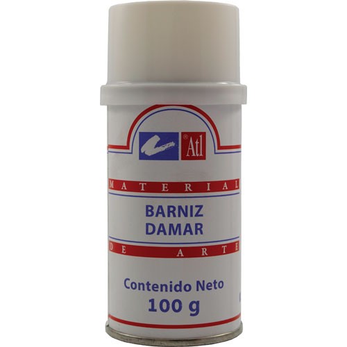 BARNIZ DAMAR BRILLANTE EN AEROSOL 110ML POLEO C.24