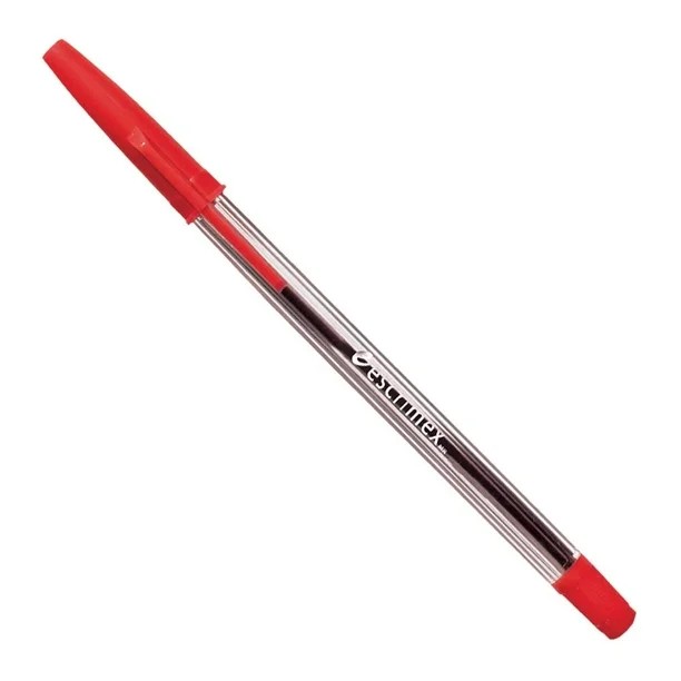 BOLIGRAFO ESCRIMEX 1.0MM ROJO E12 C1200