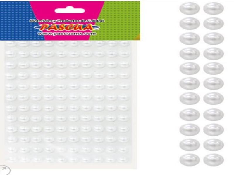 PERLAS PLAST. CADH. PASCUA BL.C120 PZ. E.12C144
