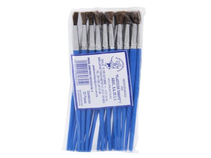 PINCEL PLASTICO SEMIPROFESIONAL 6 TAMAYO AZULE25C1500