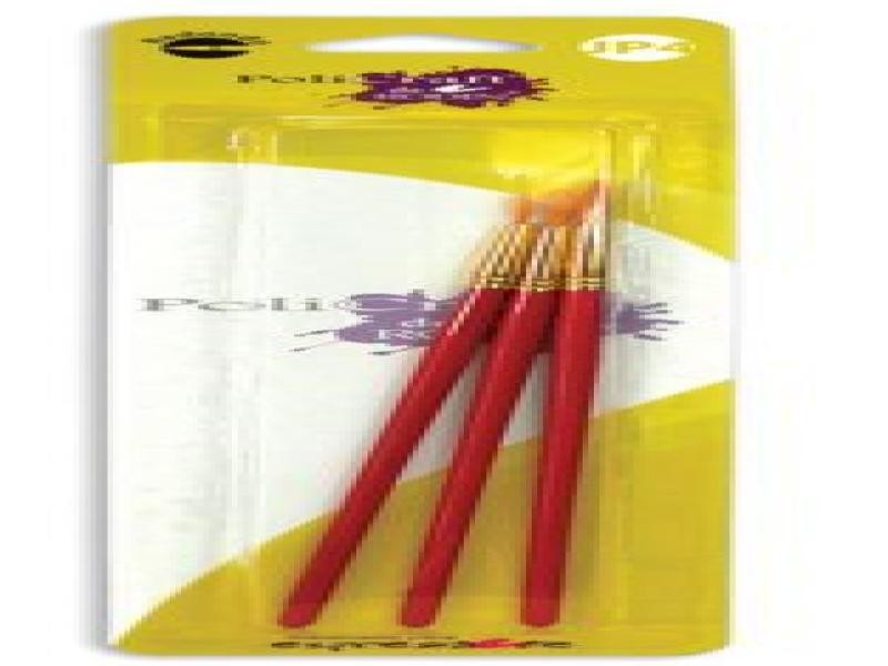 PINCEL PLANO P.PONY BL.C3 PZ.SURT.RODIN POLICRAFTJP4 C24