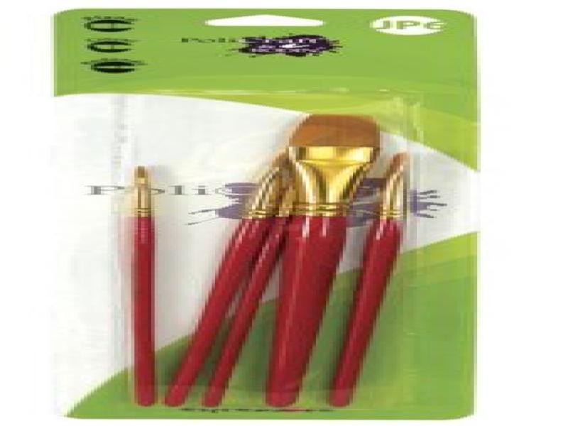 PINCEL PLANO P.PONY BL.C5 PZ.SURT.RODIN POLICRAFTJP6 C24