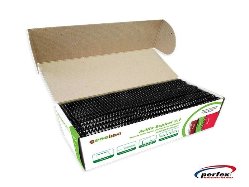 ARILLO PLAST. ESPIRAL 3:1 32MM NGO. PERFEX CJ.C27 C.8