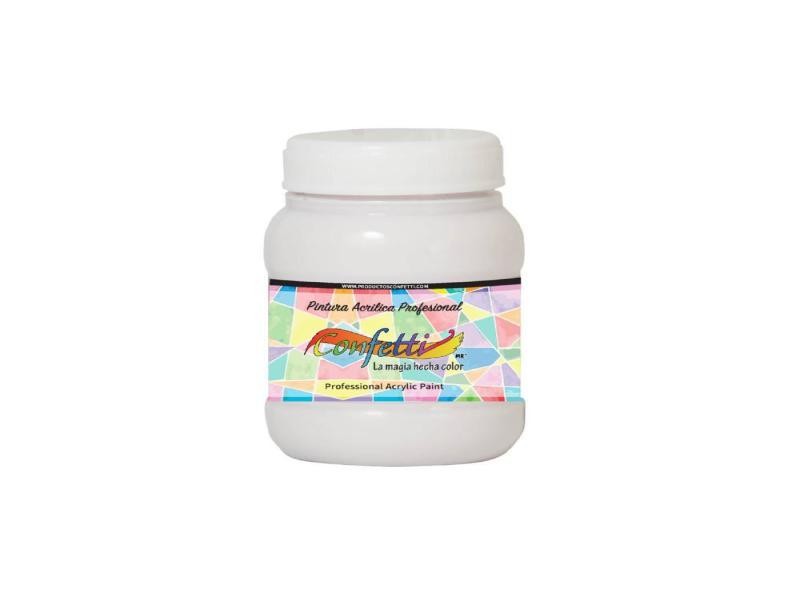 PINTURA ACRILICA CONFETTI 100ML.BLANCO 110 C.12