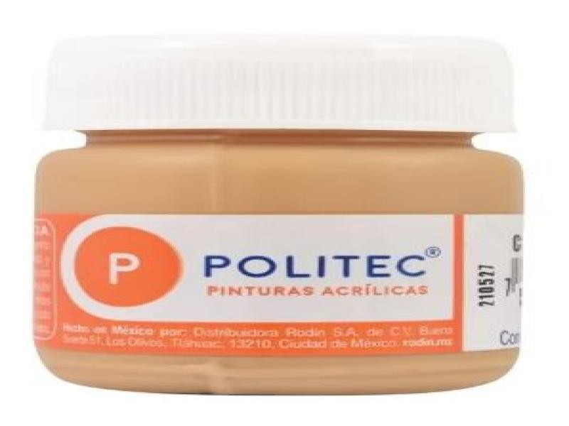 PINTURA ACRILICA POLITEC 30ML. CARNE 322 E.15 C.90