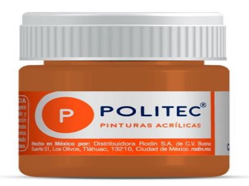 PINTURA ACRILICA POLITEC 30ML. OCRE 303 E.15 C.90