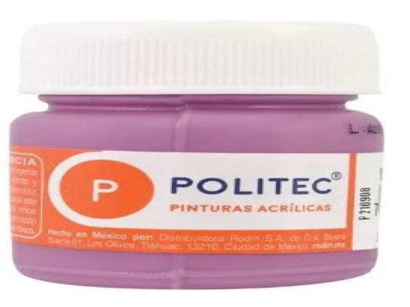 PINTURA ACRILICA POLITEC 30ML. VIOLETA CL 311 E.15 C.90