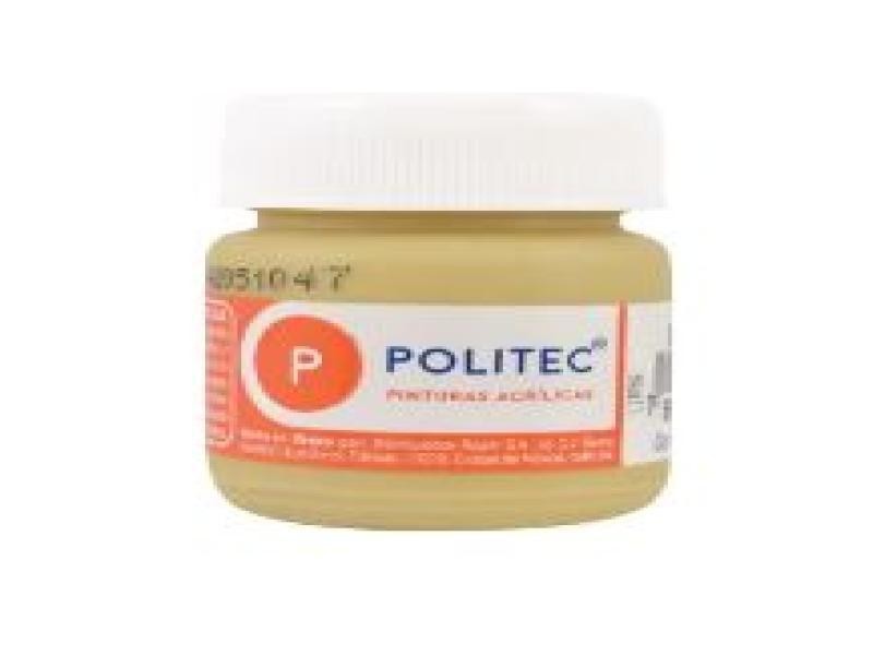 PINTURA ACRILICA POLITEC 30ML. CREMA 320 E.15 C.90