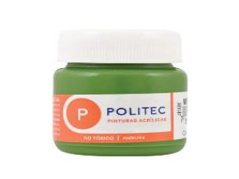 PINTURA ACRILICA POLITEC 30ML. VERDE HOJA 328 E15 C90