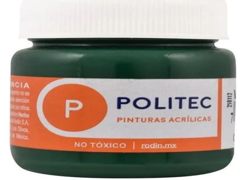 PINTURA ACRILICA POLITEC 30ML. VERDE OLIVO 336 E15 C90