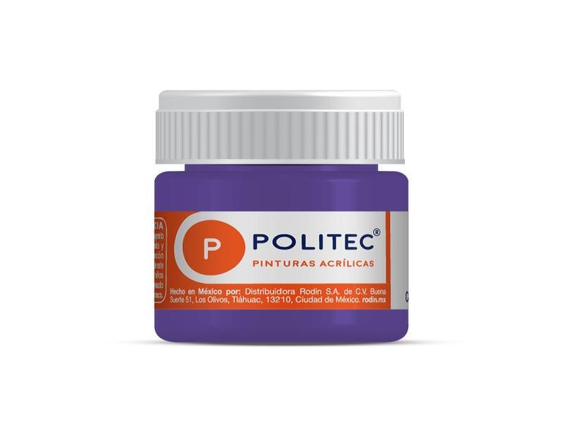 PINTURA ACRILICA POLITEC 30ML LAVANDA 346 E.15 C90