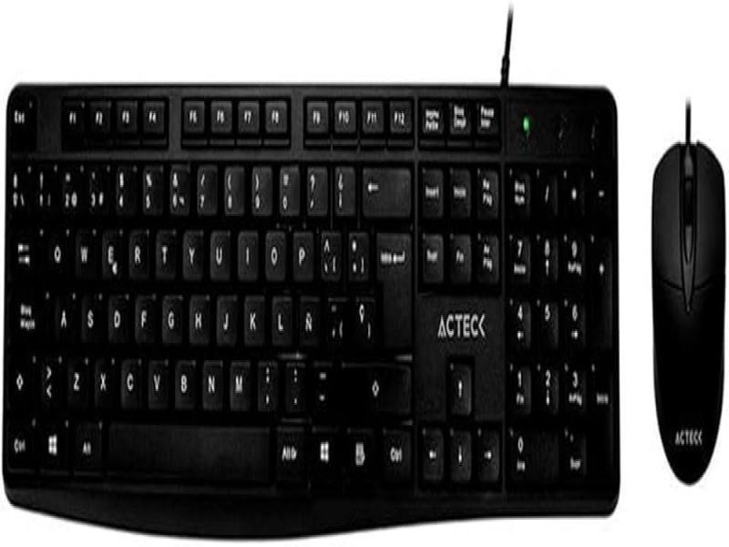 KIT 2 EN 1 TECLADO Y MOUSE ENTRY 500 ALAMBRICO
