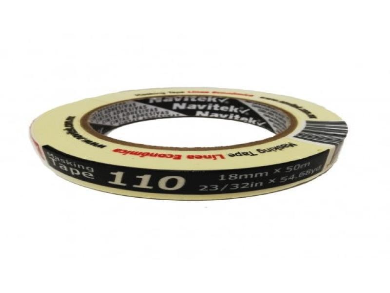 CINTA MASKING TAPE 18X50M 110 NAVITEK C96