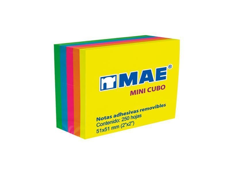 NOTAS ADH MAE 2X2 21203 MINI CUBO 250H NEON