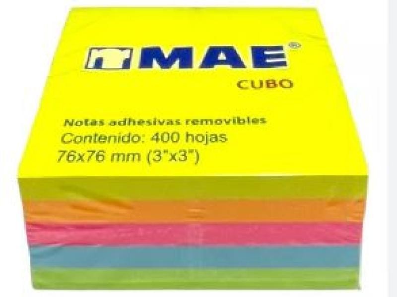 NOTAS ADH MAE 3X3 21340SPO CUBO 400H C7 NEON
