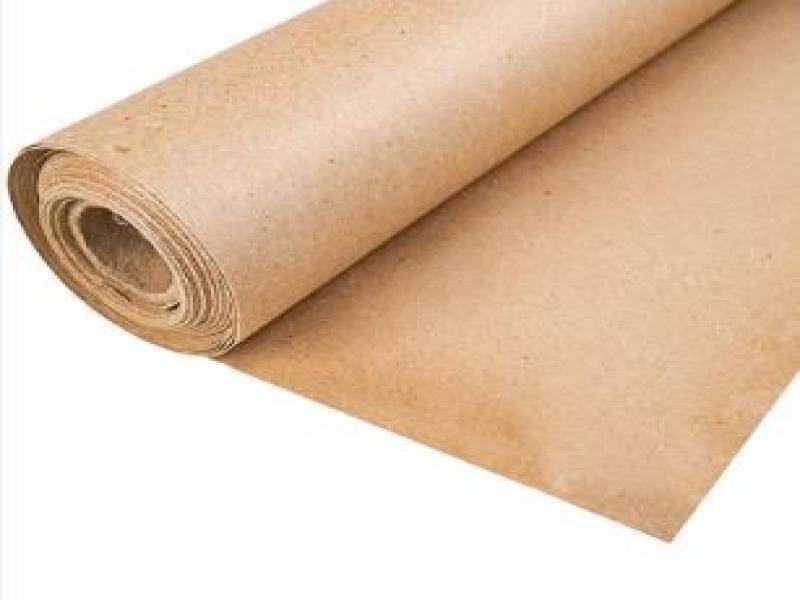 PAPEL ENVOLTURA KRAFT GOSTECH 80G. ROLLO 70CMX10M. E 15