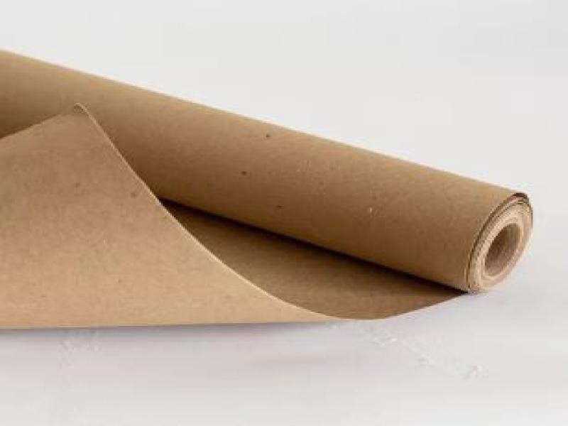 PAPEL ENVOLTURA KRAFT GOSTECH 80G. ROLLO 70CMX10M. E 15