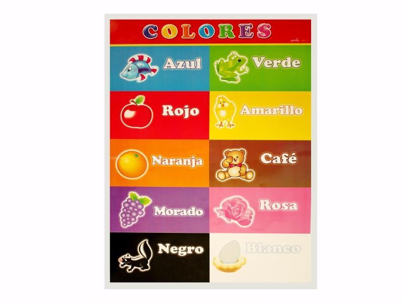 POSTER DID. 70X50CM. COLORES GRANMARK E.6