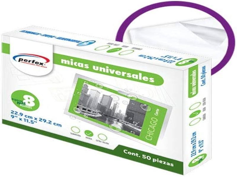 MICA TERMICA CTA. 229X292 MM 8 MIL. PERFEX E.50C.250