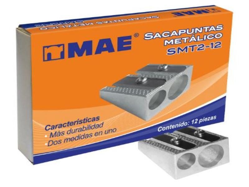 SACAPUNTAS METALICO DOBLE SMT12 MAE E.12 C720