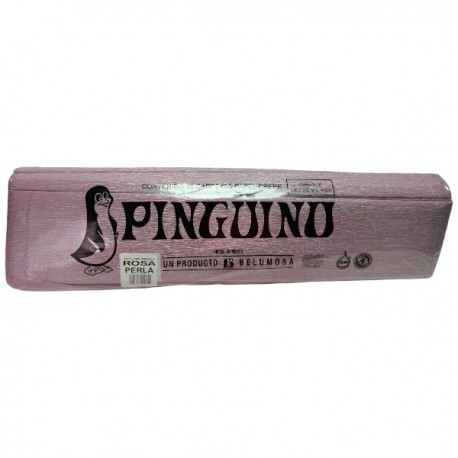 PAPEL CREPE PINGUINO ROSA PERLA E10 C200 55