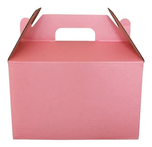 CAJA LONCHERA ROSA PASTEL GOSTECH 19X11X8.5 CM. E.10
