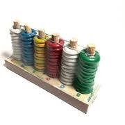 ABACO CHINO 6 POSTES MADERA DONA PLASTICO C30