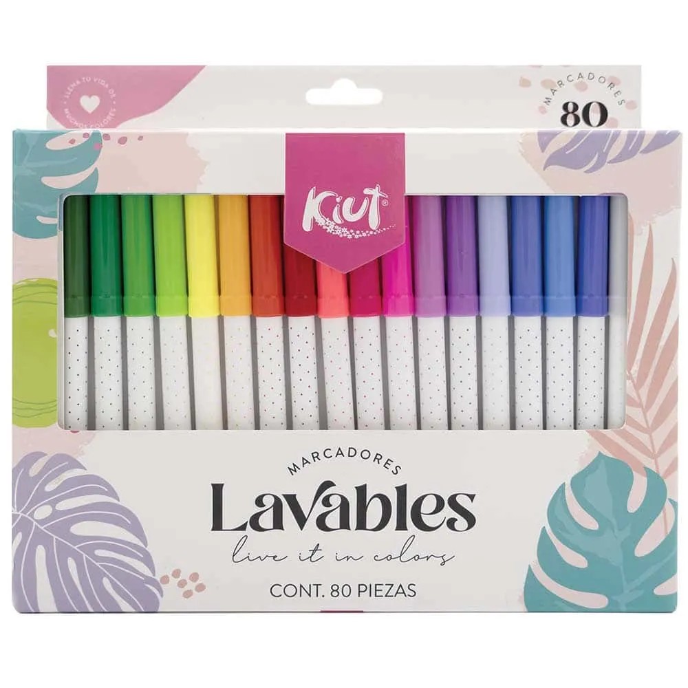 MARCADOR LAVABLE KIUT EST.C80 568391 C.12