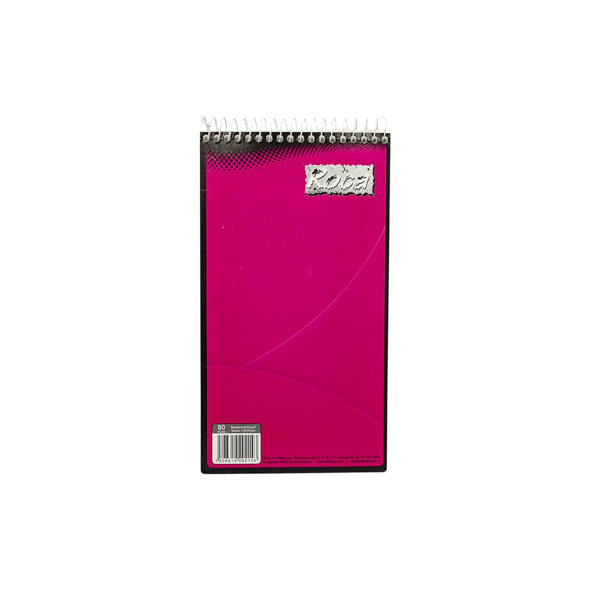 BLOCK TAQUIGRAFIA ROCA RAYA ESP. 80H. LARGO C.100