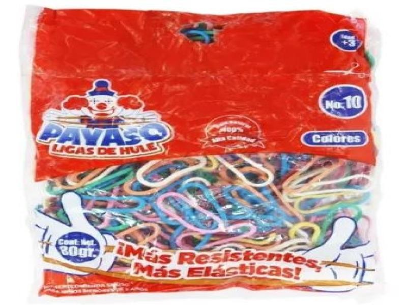 LIGAS PANTERAPAYASOSOL VCOLORES 10 BOLSA 80GRS. C 130