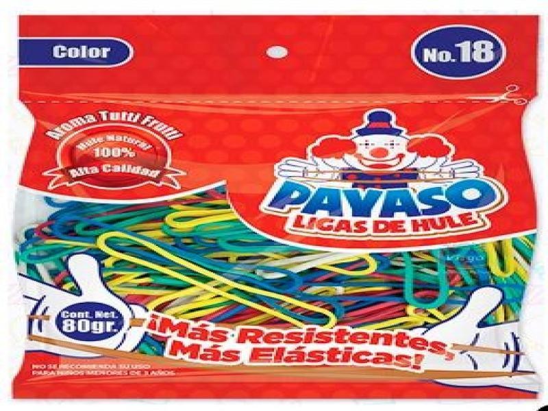 LIGAS PANTERAPAYASO VCOLORES 18 BOLSA 80GRS. C 130