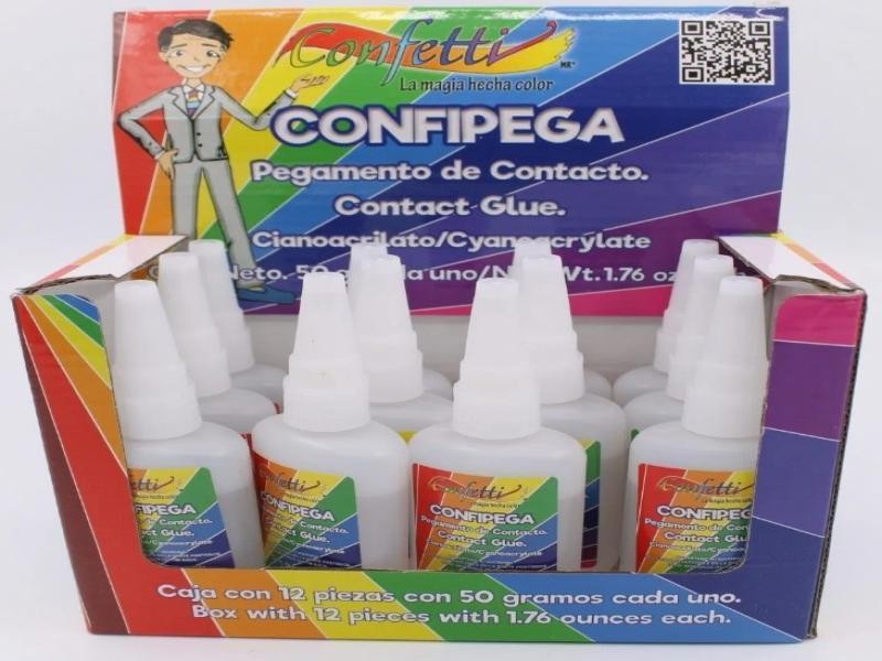 PEGAMENTO INSTANT. CONFETTI GOTERITO 50GRS E12288