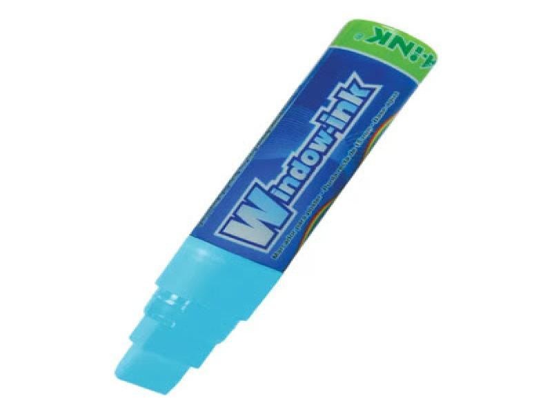 MARCADOR PVIDRIO EX. GRUESO WINDOW-INK AZUL PASTEL12360