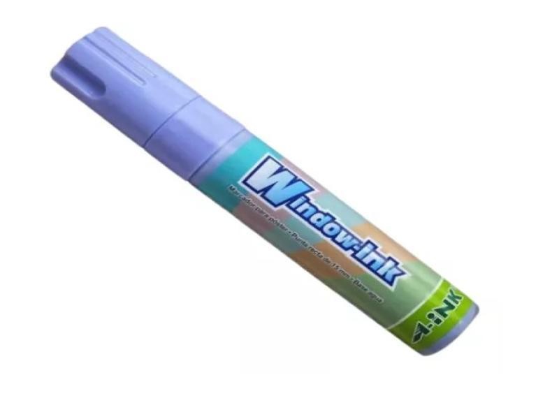 MARCADOR PVIDRIO EX. GRUESO WINDOW-INK LILA PASTEL12360