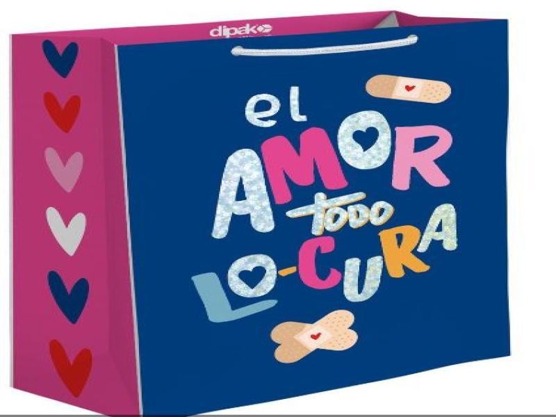 BOLSA GDE. AMOR SLIC. DIPAK E10 C.100
