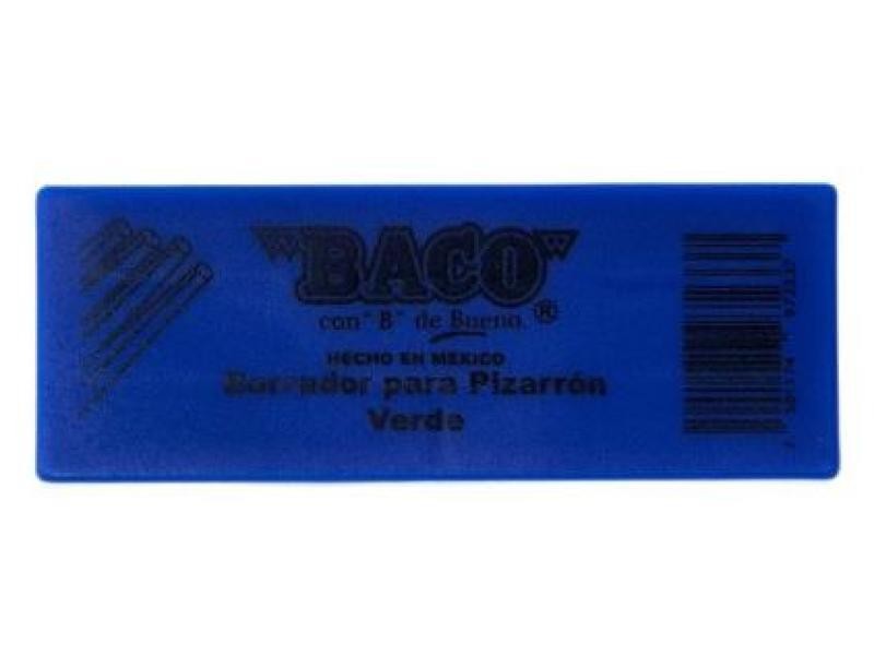 BORRADOR PPIZ. PLAST. BACO FIELTRO GRIS C50