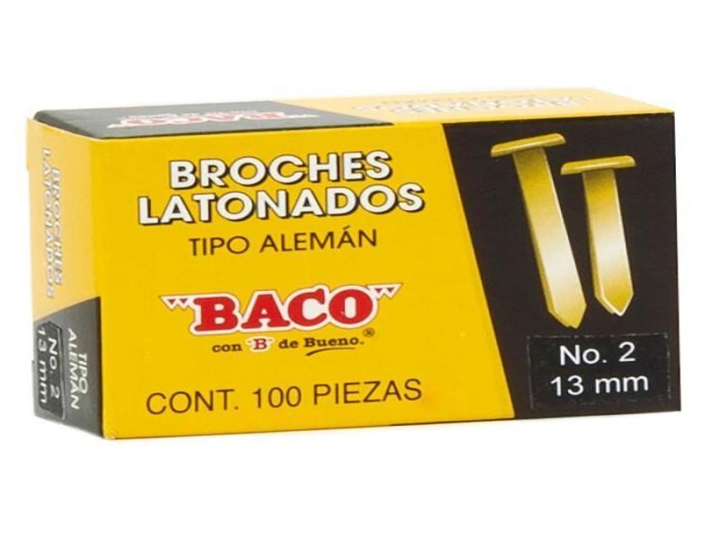 BROCHE ALEMAN 2 BACO CAJA C100 C.50