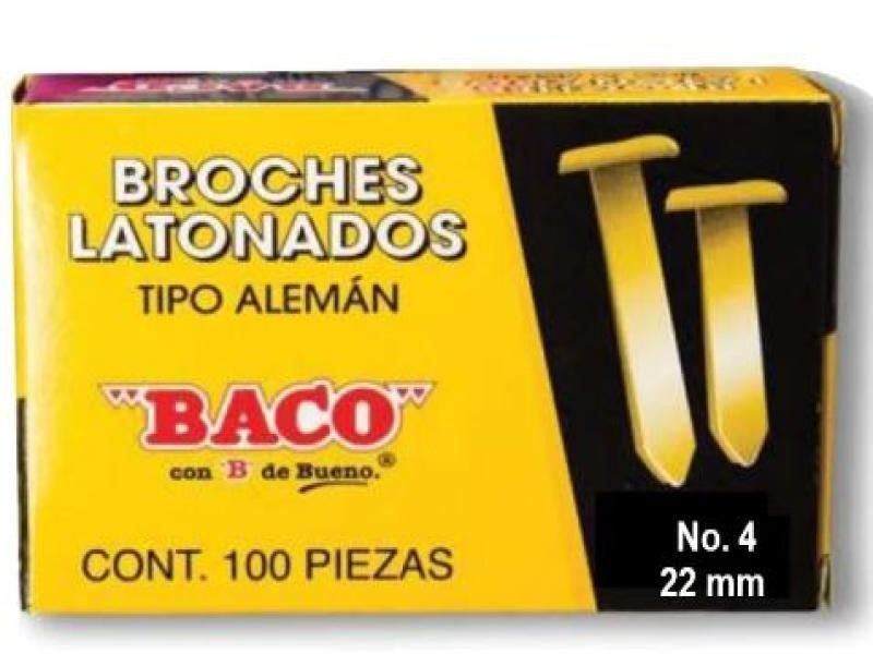 BROCHE ALEMAN 4 BACO CAJA C100 C.50