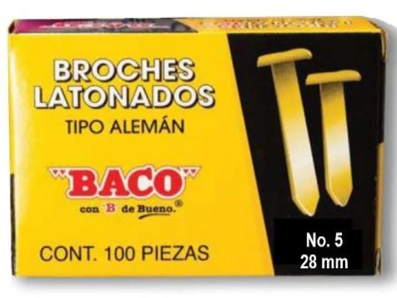 BROCHE ALEMAN 5 BACO CAJA C100 C.25